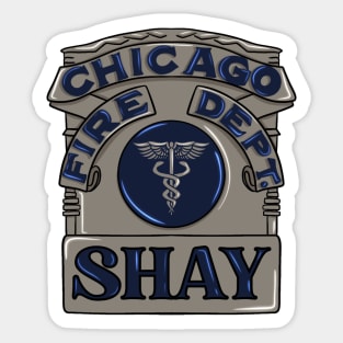 Leslie Shay | Chicago Fire Badge Sticker